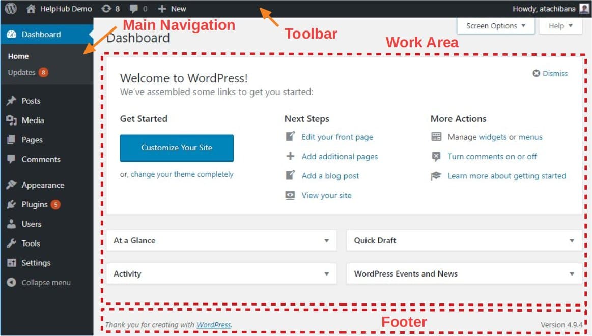 Wordpress – screenshot 3 of 3