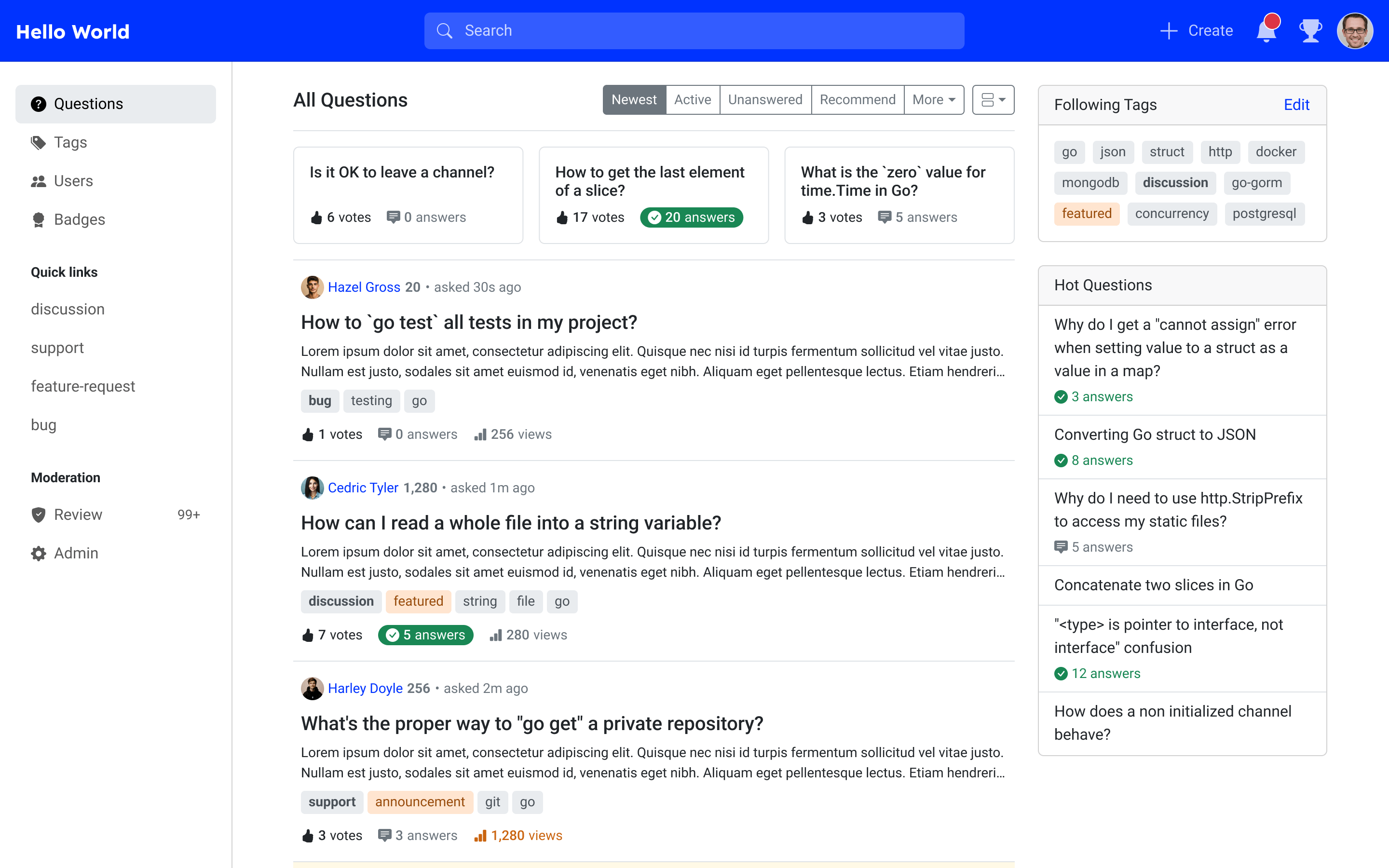 Apache Answer – screenshot 1 of 3