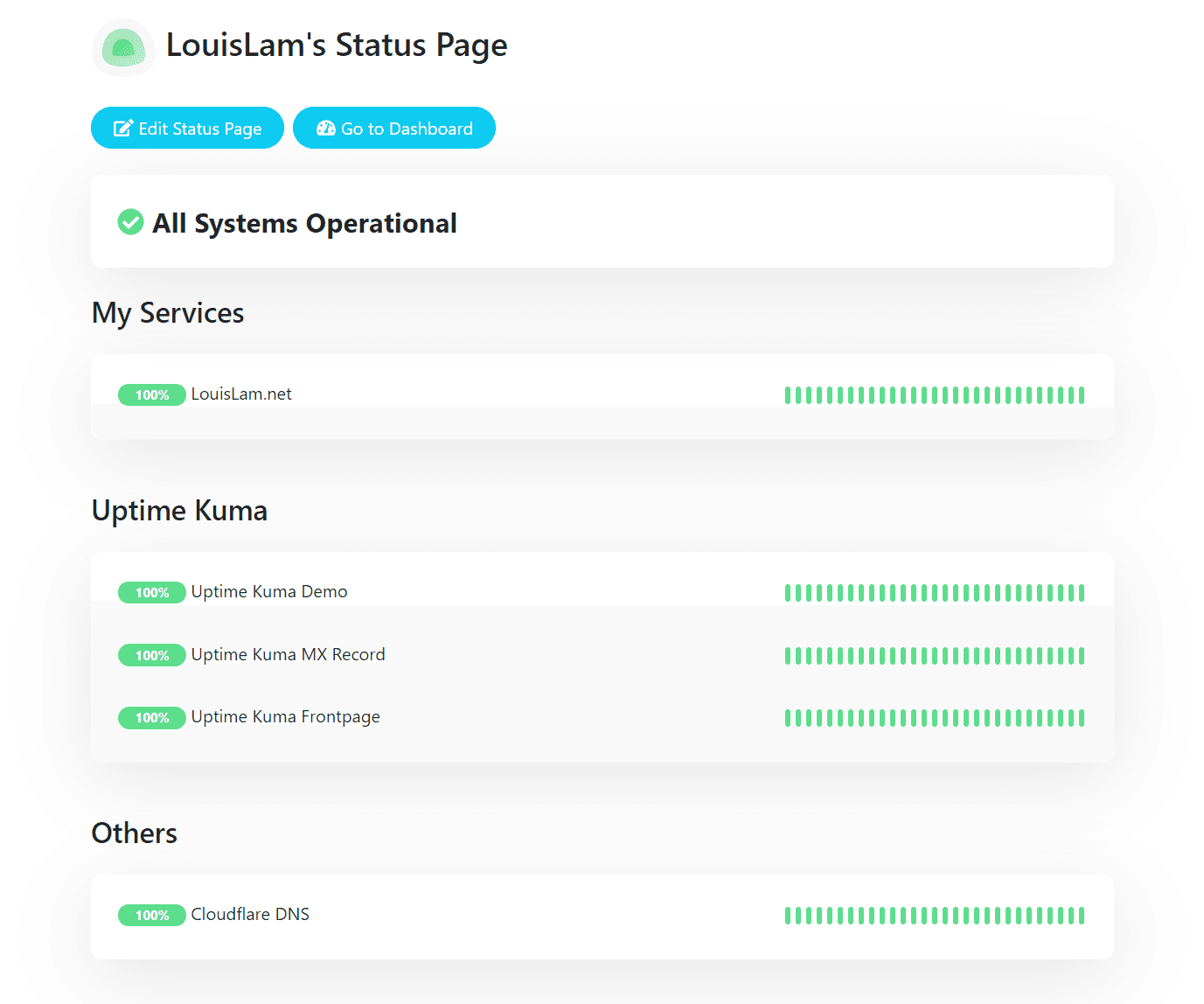 Uptime Kuma – screenshot 2 of 3