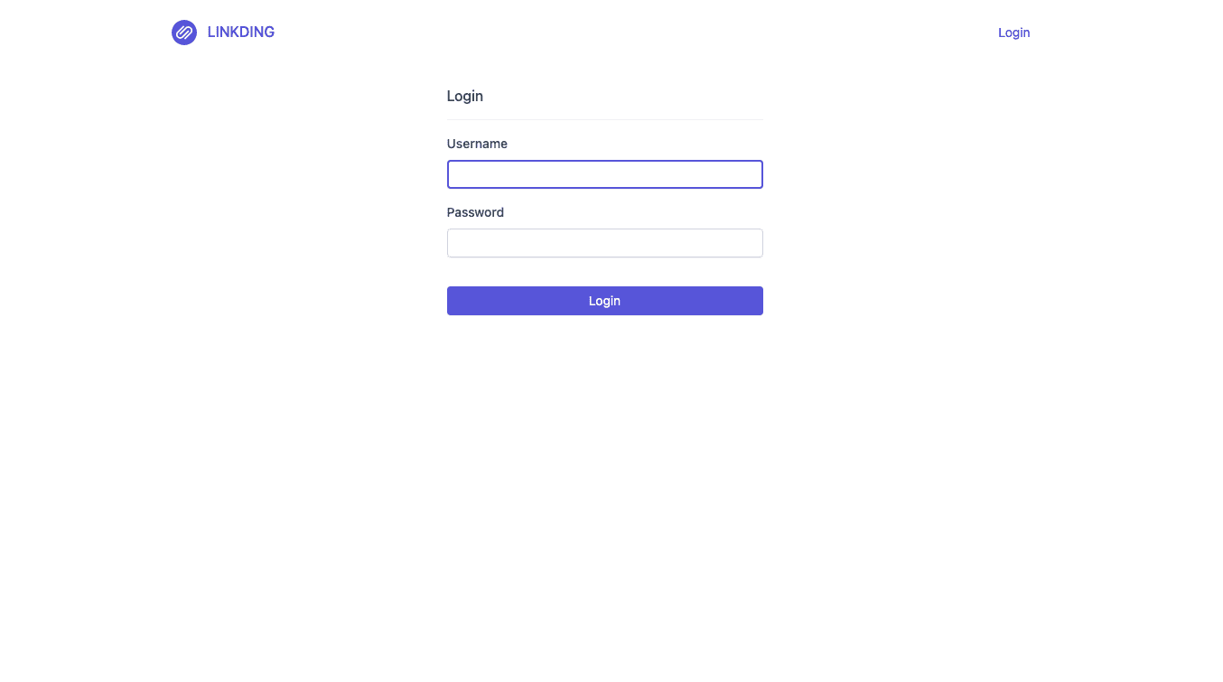 linkding – Screenshot 2 von 3