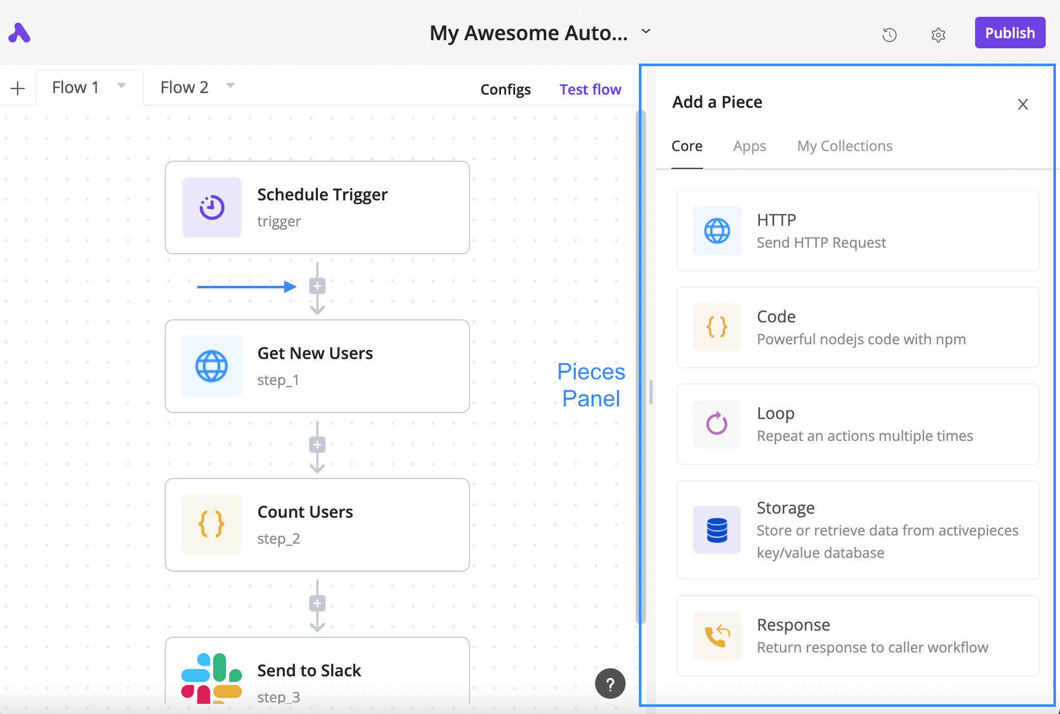 Activepieces – screenshot 2 of 3