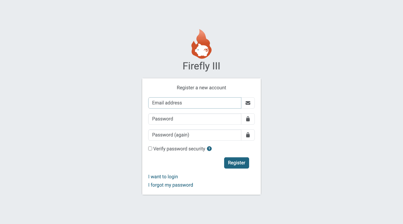Firefly III – screenshot 2 of 3